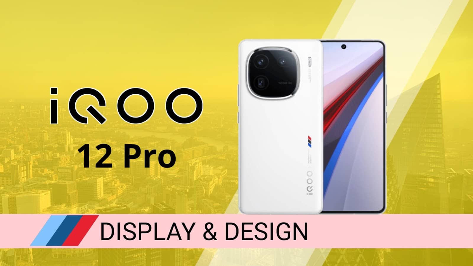 iQoo 12 Pro Designe and Display